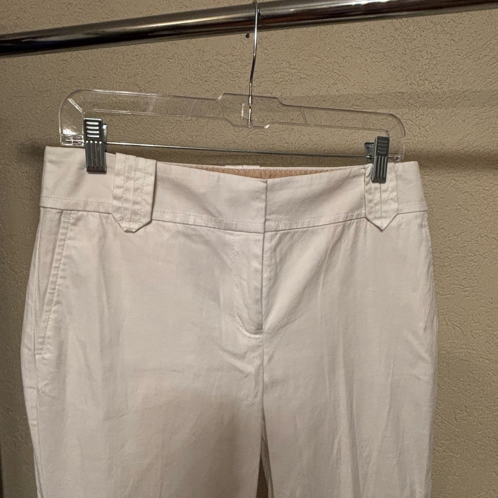 LOFT white khaki pants